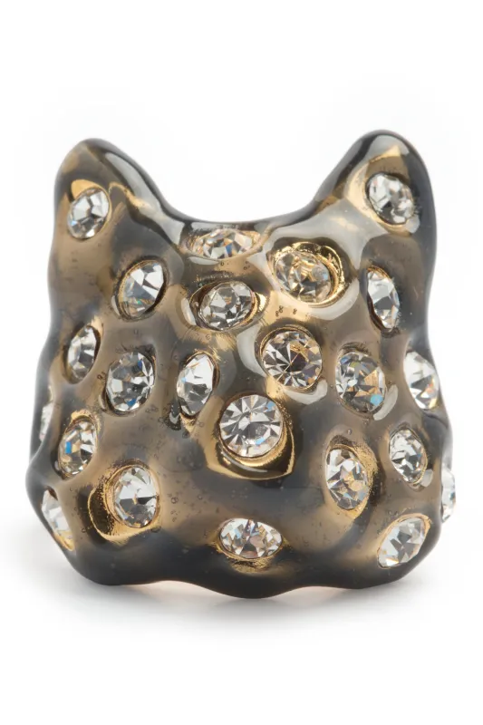 BRONZE PUFFY BUNNY RING sold by Collina Strada