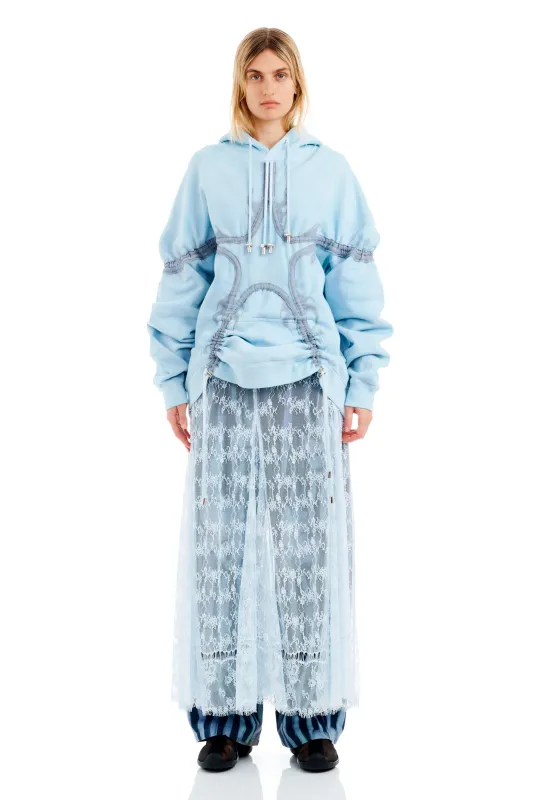 SKY FLAMES STAR HOODIE sold by Collina Strada