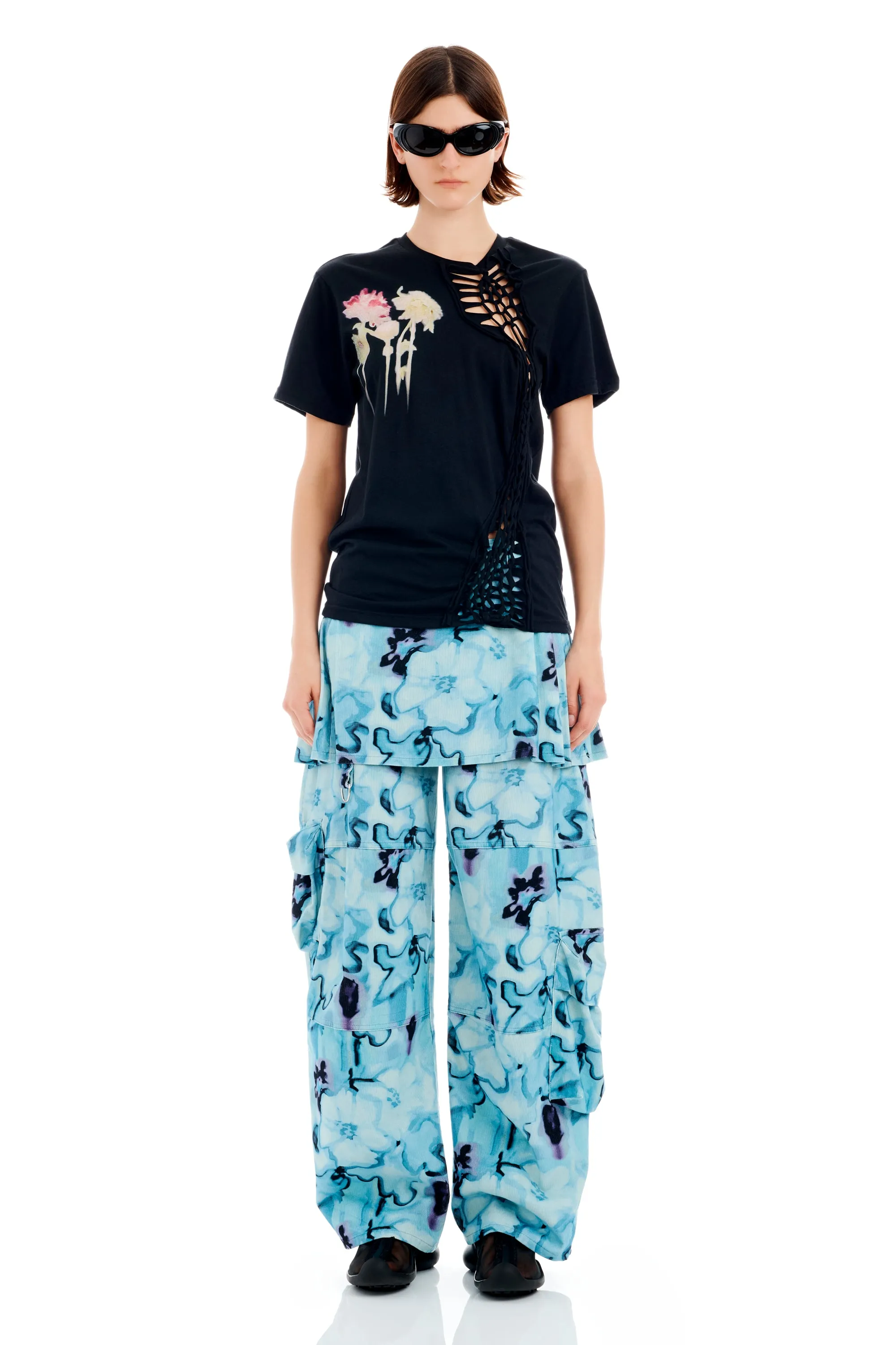 BLACK FLOWER DRIP TOSH TEE sold by Collina Strada product image thumbnail 2