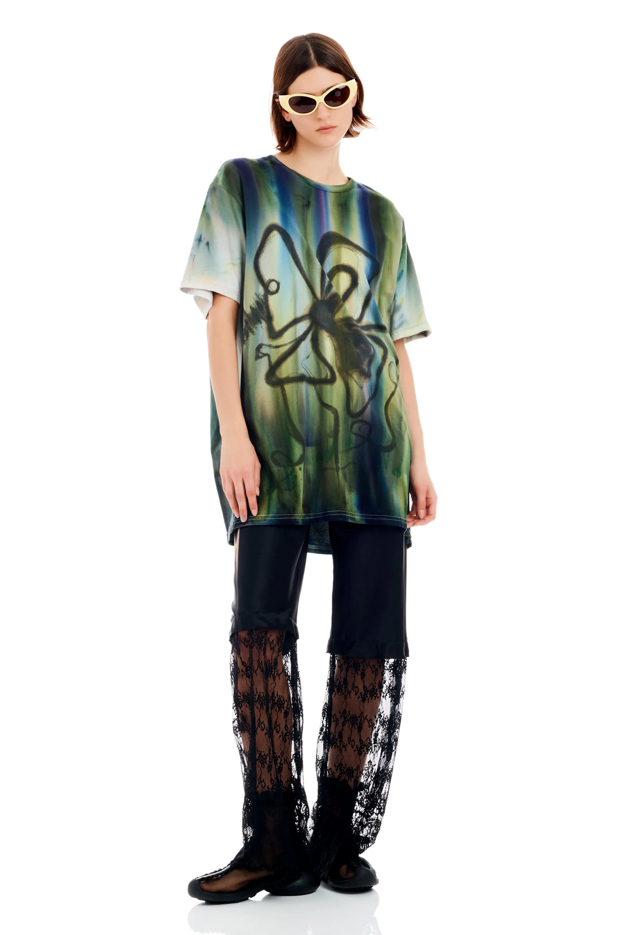 AURORA PAINTED TEE sold by Collina Strada