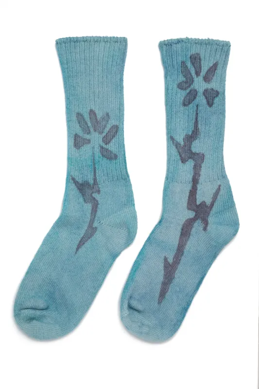 SKY FLOWERS SOCKS sold by Collina Strada