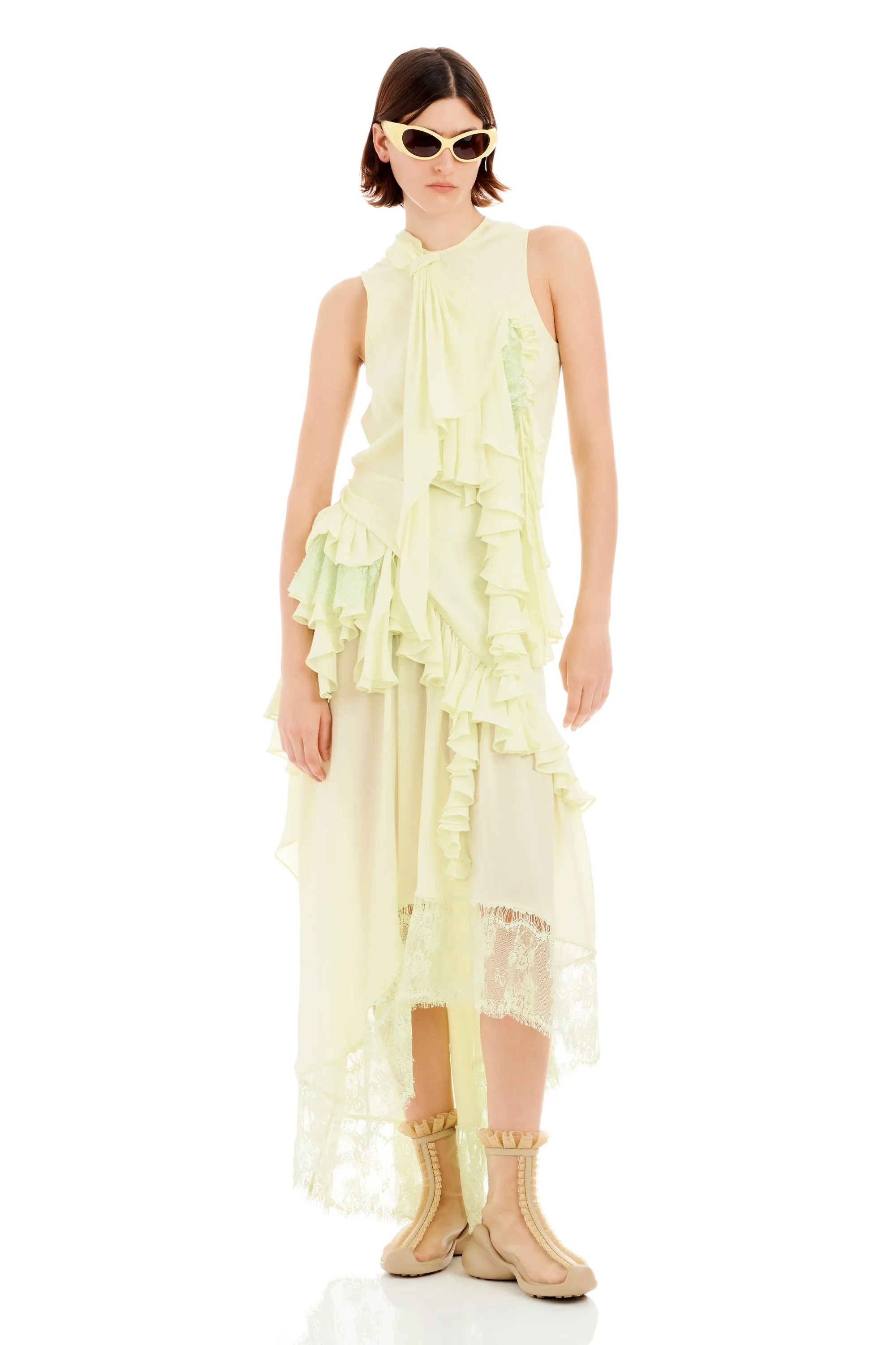 CELERY ANGELICA DRESS sold by Collina Strada