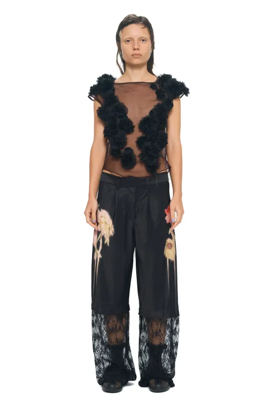 DEEP BROWN MEADOW PATH TOP sold by Collina Strada