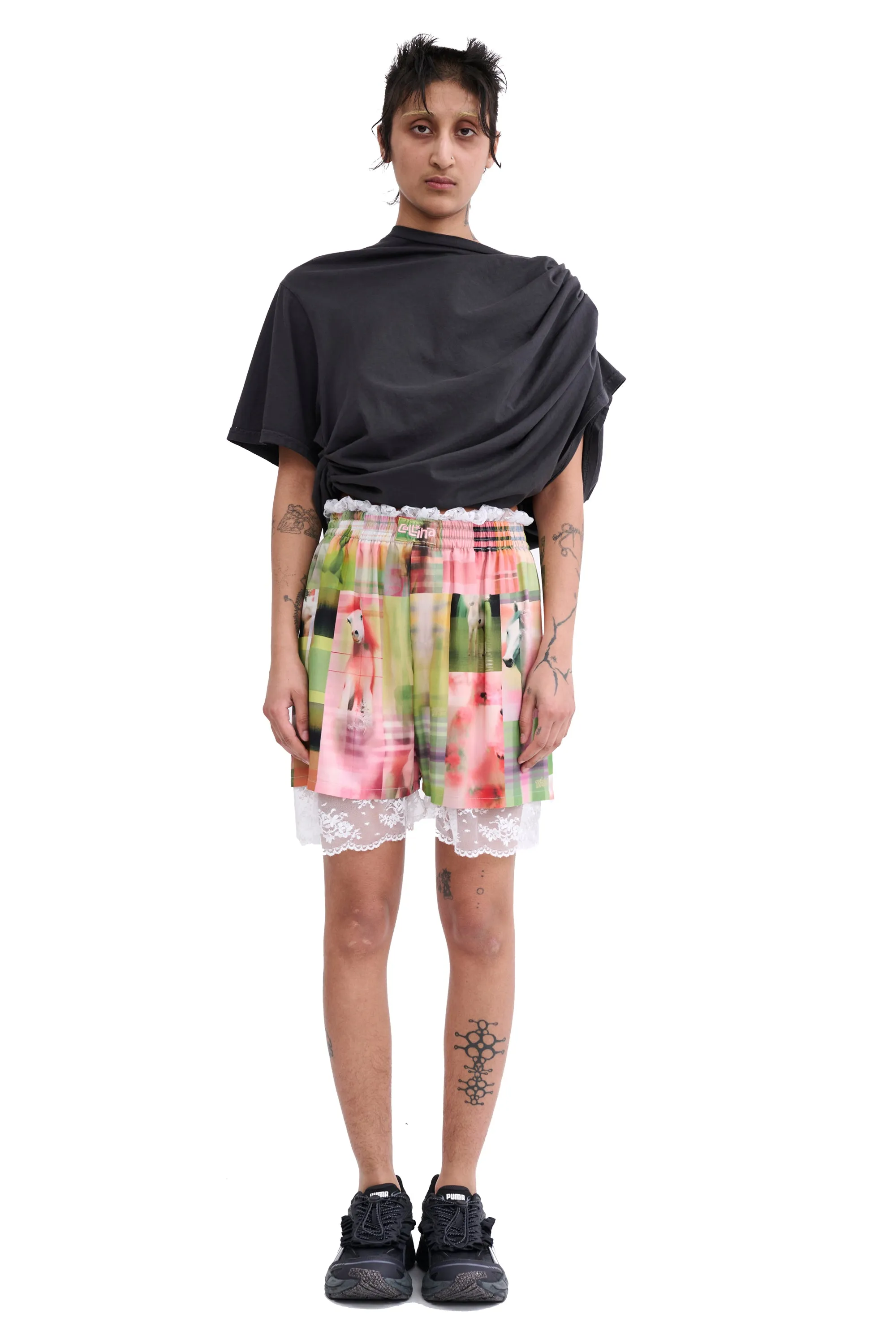 HORSE PLAID ODEON BOXER sold by Collina Strada product image thumbnail 2