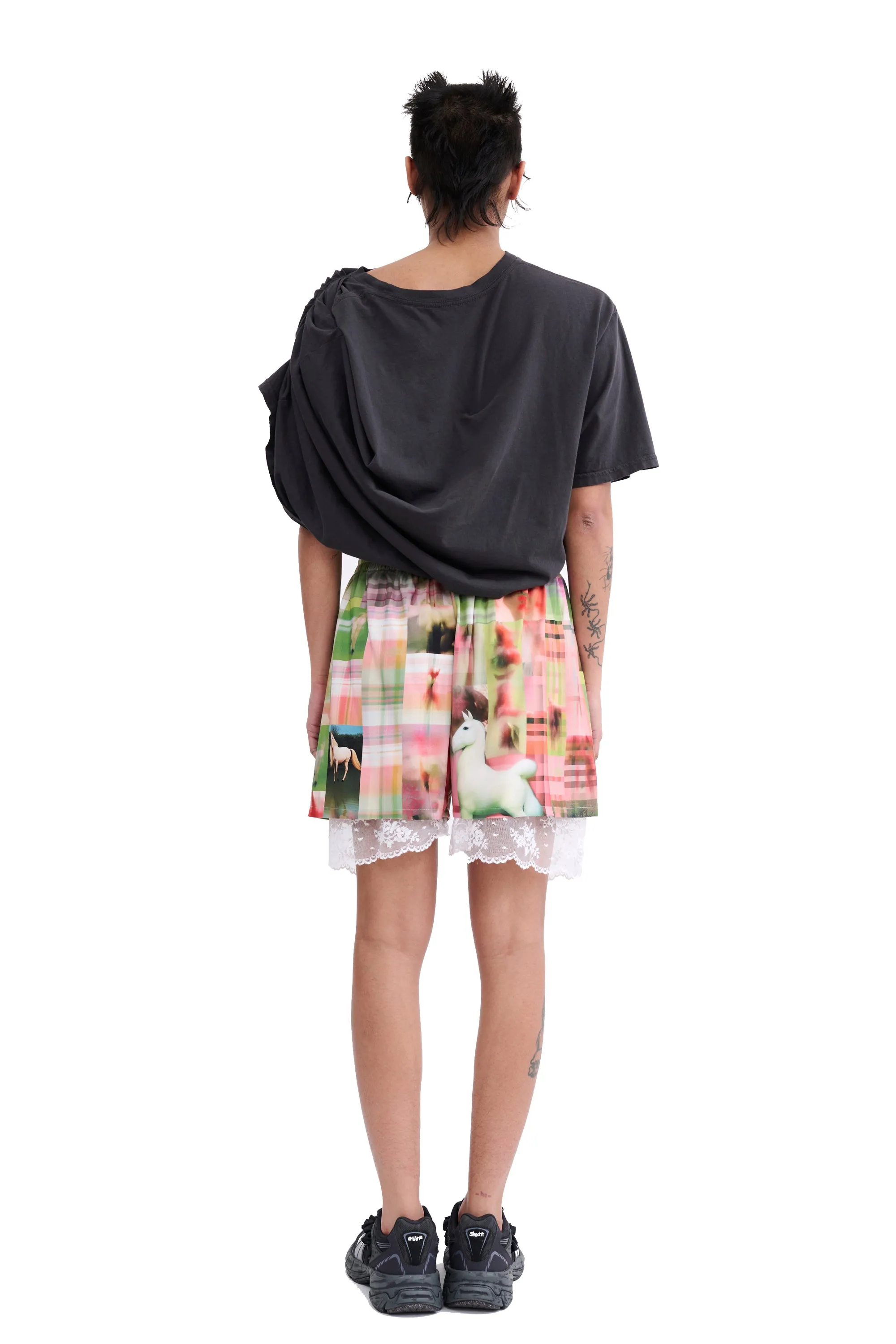 HORSE PLAID ODEON BOXER sold by Collina Strada product image thumbnail 5