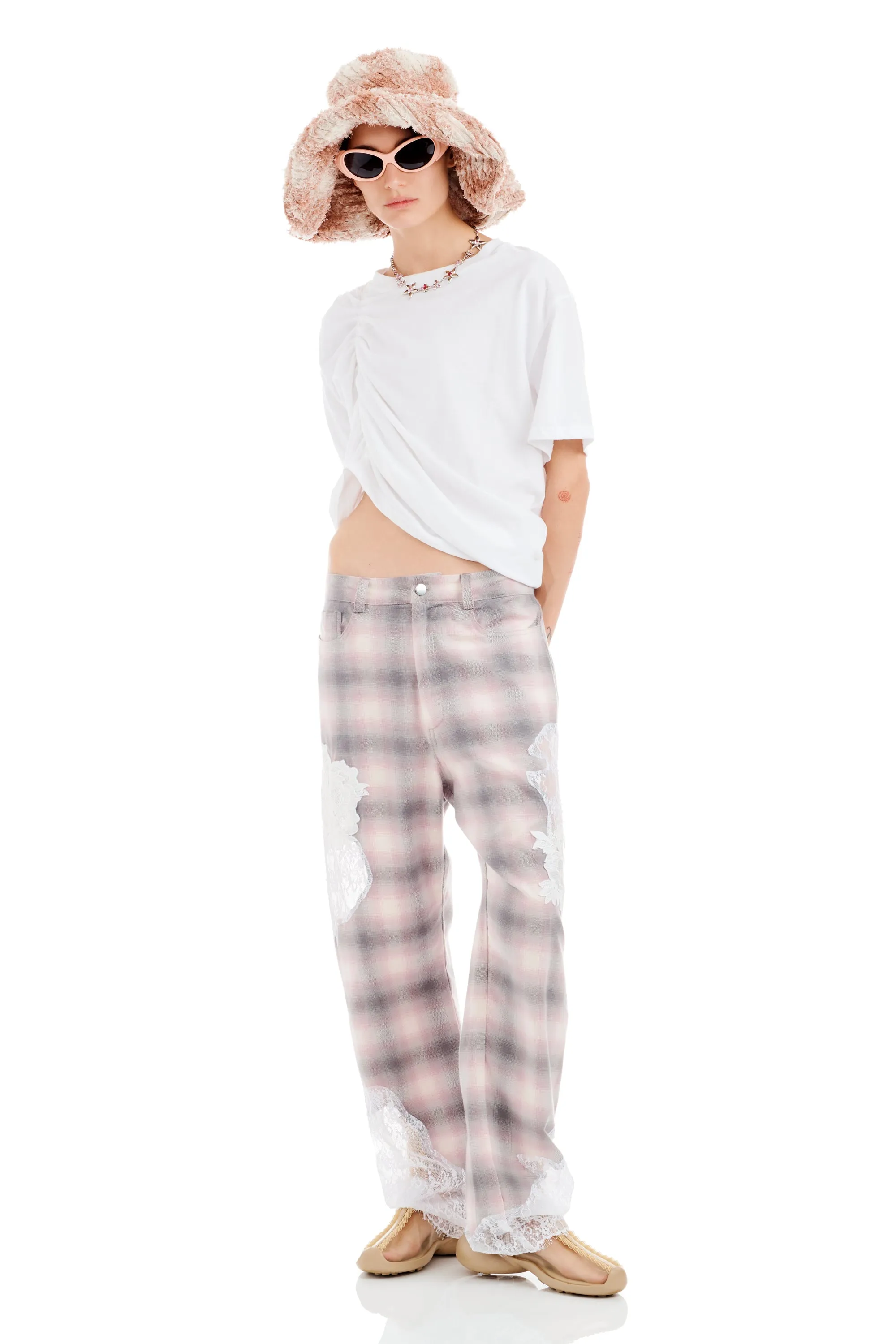 LAVENDER PLAID MIKAELA JEAN sold by Collina Strada product image thumbnail 2