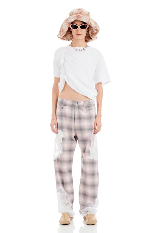 LAVENDER PLAID MIKAELA JEAN made by Collina Strada