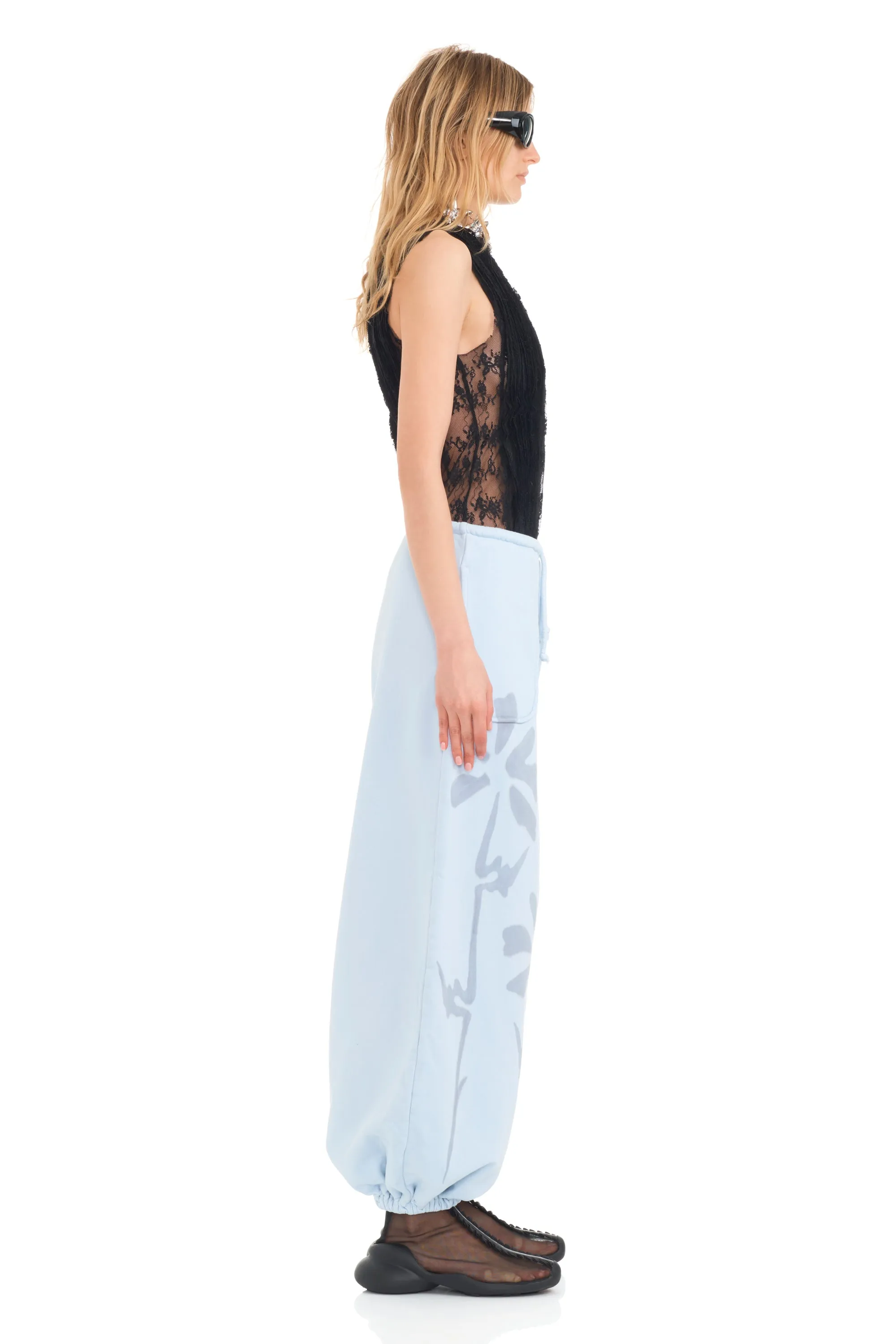 SKY FLOWERS XL SWEATPANT sold by Collina Strada product image thumbnail 4