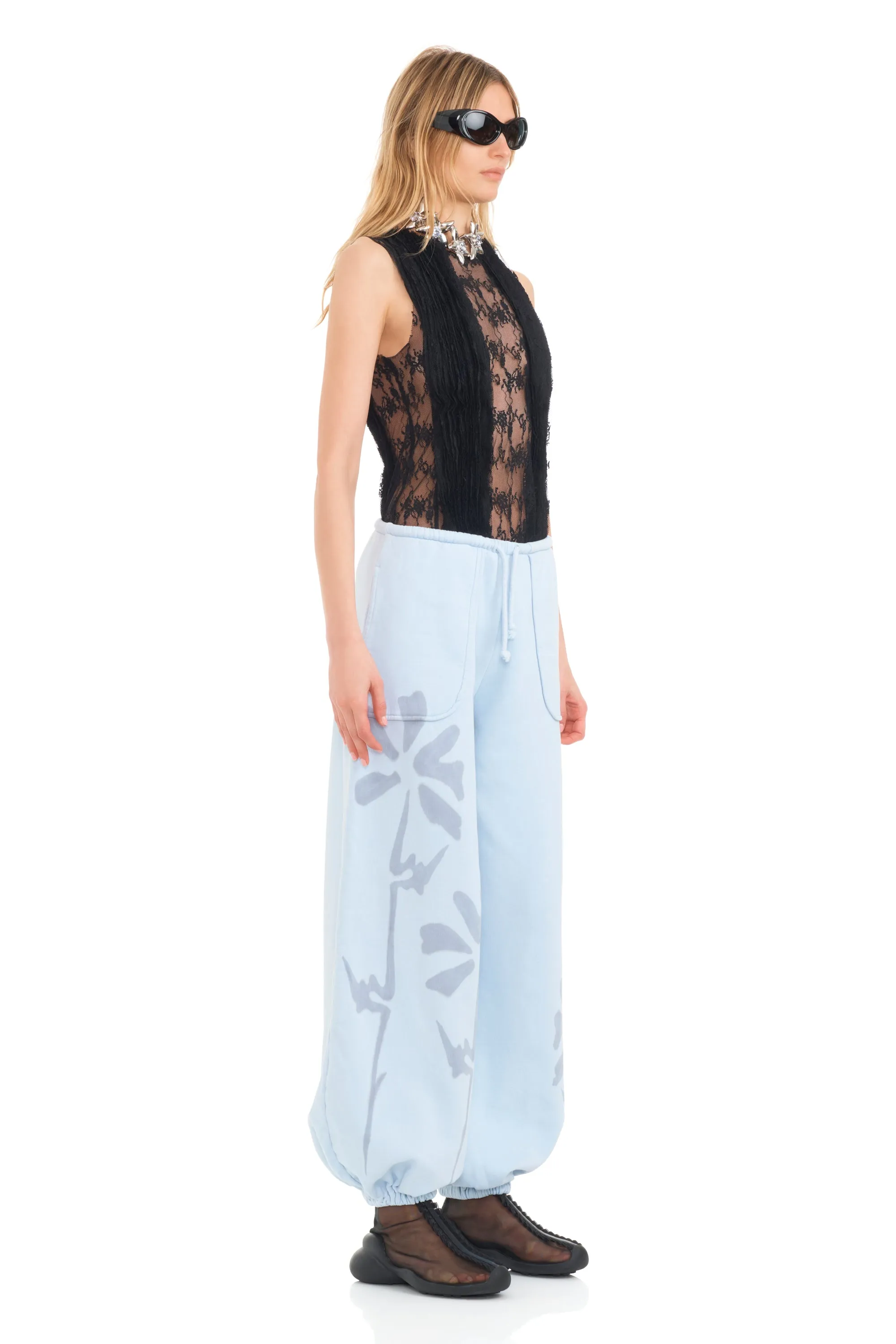 SKY FLOWERS XL SWEATPANT sold by Collina Strada product image thumbnail 3