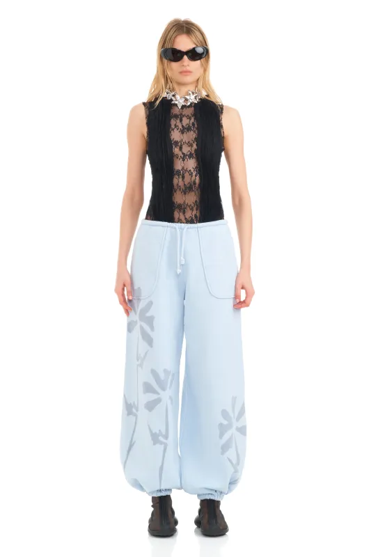 SKY FLOWERS XL SWEATPANT sold by Collina Strada