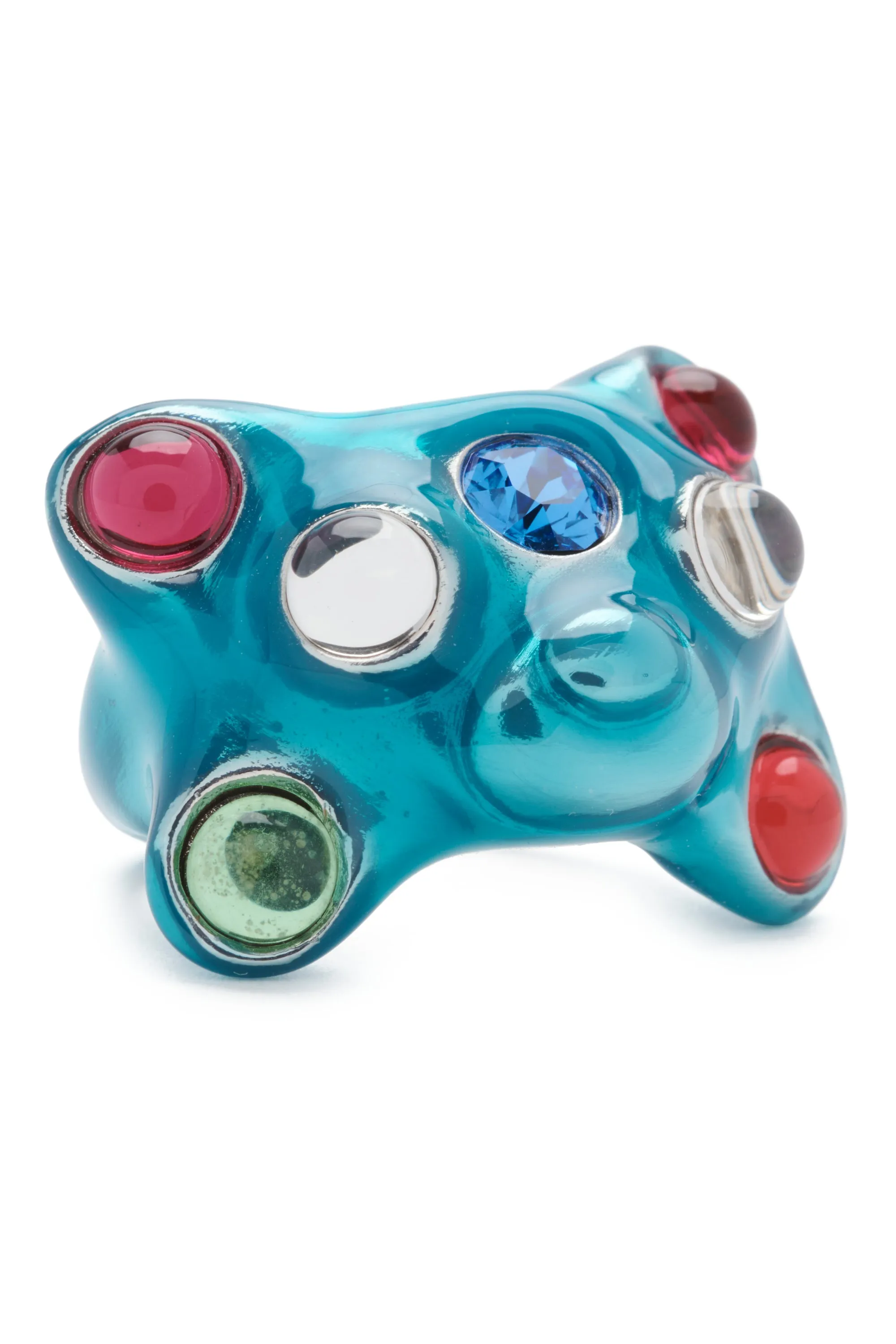 TURQUOISE TEDDY RING sold by Collina Strada product image thumbnail 2