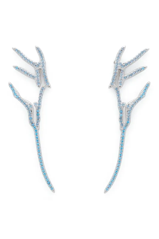 SKY PAVE WING EARRINGS sold by Collina Strada