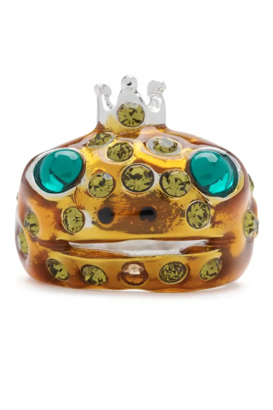 POISON DART FROG PRINCE RING sold by Collina Strada