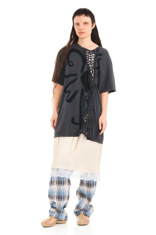 CHARCOAL FLOWER TOSH TEE sold by Collina Strada