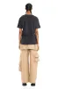 CHARCOAL FLOWER PAINTED TEE sold by Collina Strada