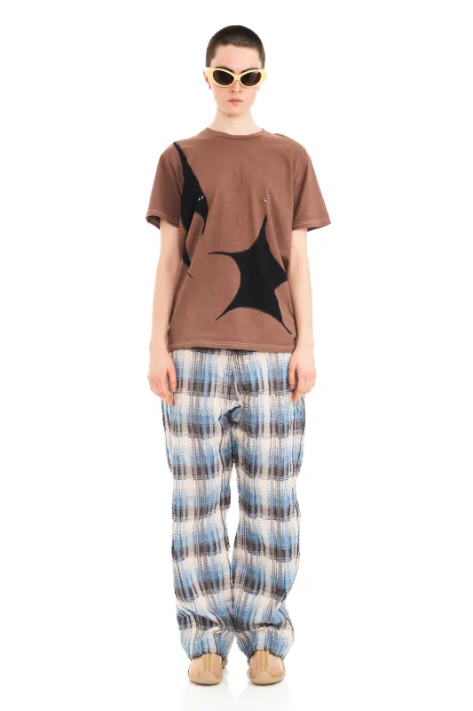 EARTH STARBURST PIERCED TEE sold by Collina Strada