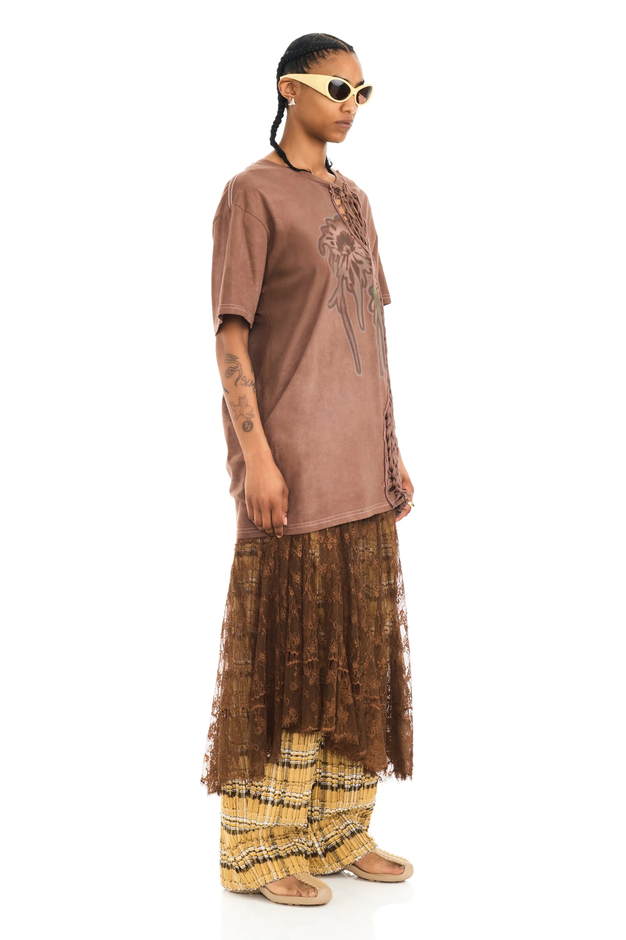 EARTH FADED FLOWER TOSH TEE sold by Collina Strada product image thumbnail 3