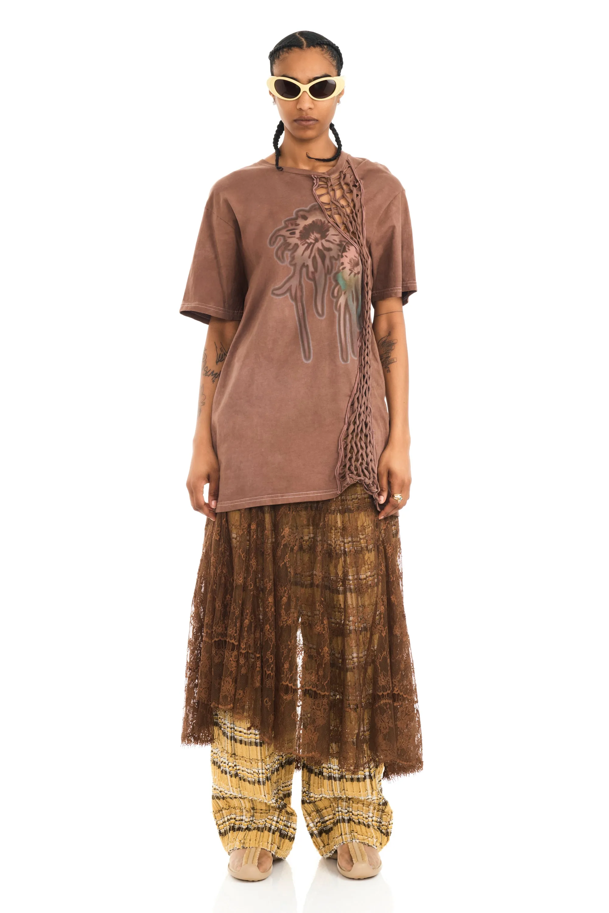 EARTH FADED FLOWER TOSH TEE sold by Collina Strada product image thumbnail 2