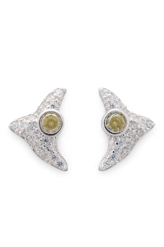 OLIVINE TRIGON STUDS made by Collina Strada