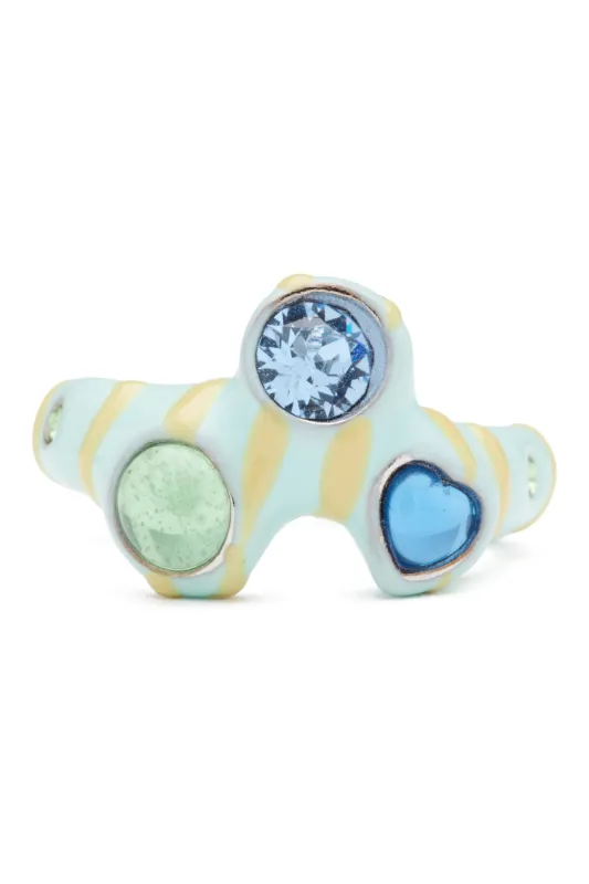 LEMON STRIPE FLORENCE RING sold by Collina Strada