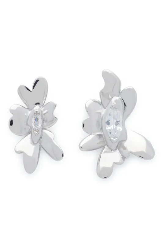 CRYSTAL CLEAR DAISY MAXI EARRING sold by Collina Strada