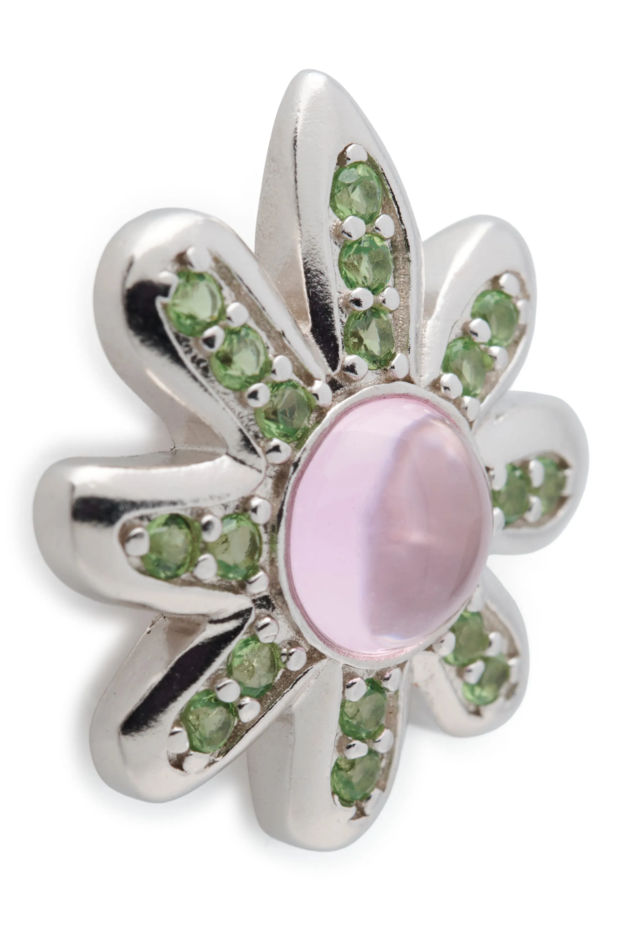 PINK APPLE CHAMOMILE EARRING sold by Collina Strada product image thumbnail 2