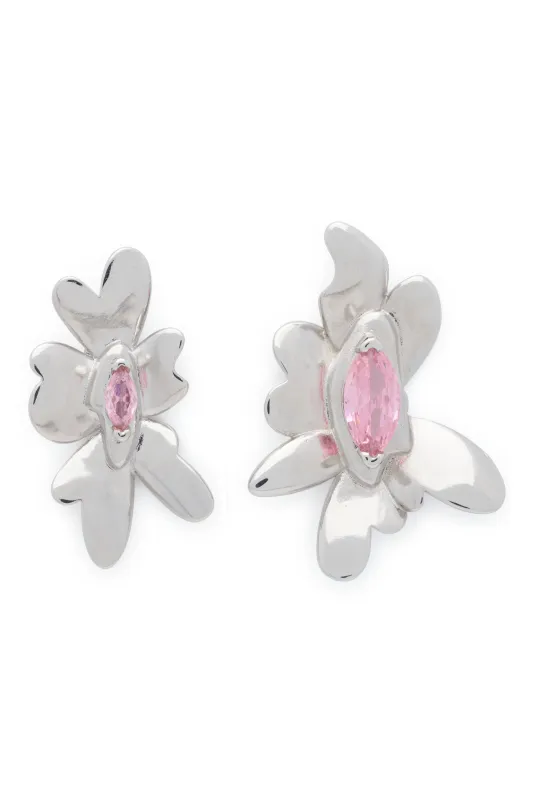 PINK DAISY MAXI EARRING made by Collina Strada
