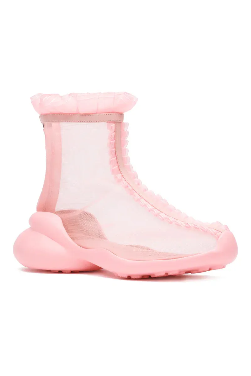 PINK MESH RUFL BOOTS sold by Collina Strada product image thumbnail 3