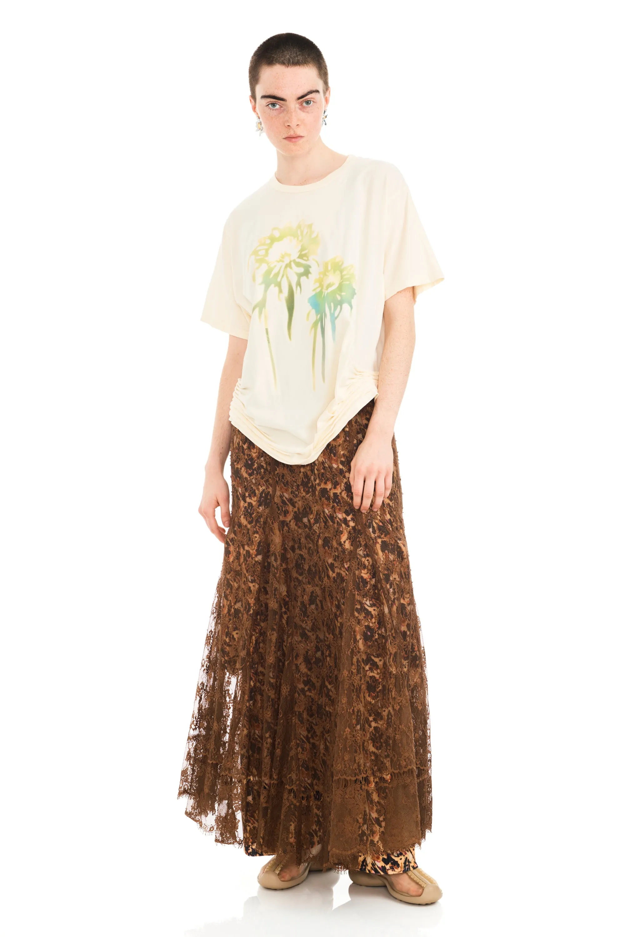 BUTTER FADED FLOWER KATINA TEE sold by Collina Strada product image thumbnail 2