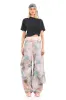 STAINED FLORAL LAWN CARGO PANT sold by Collina Strada