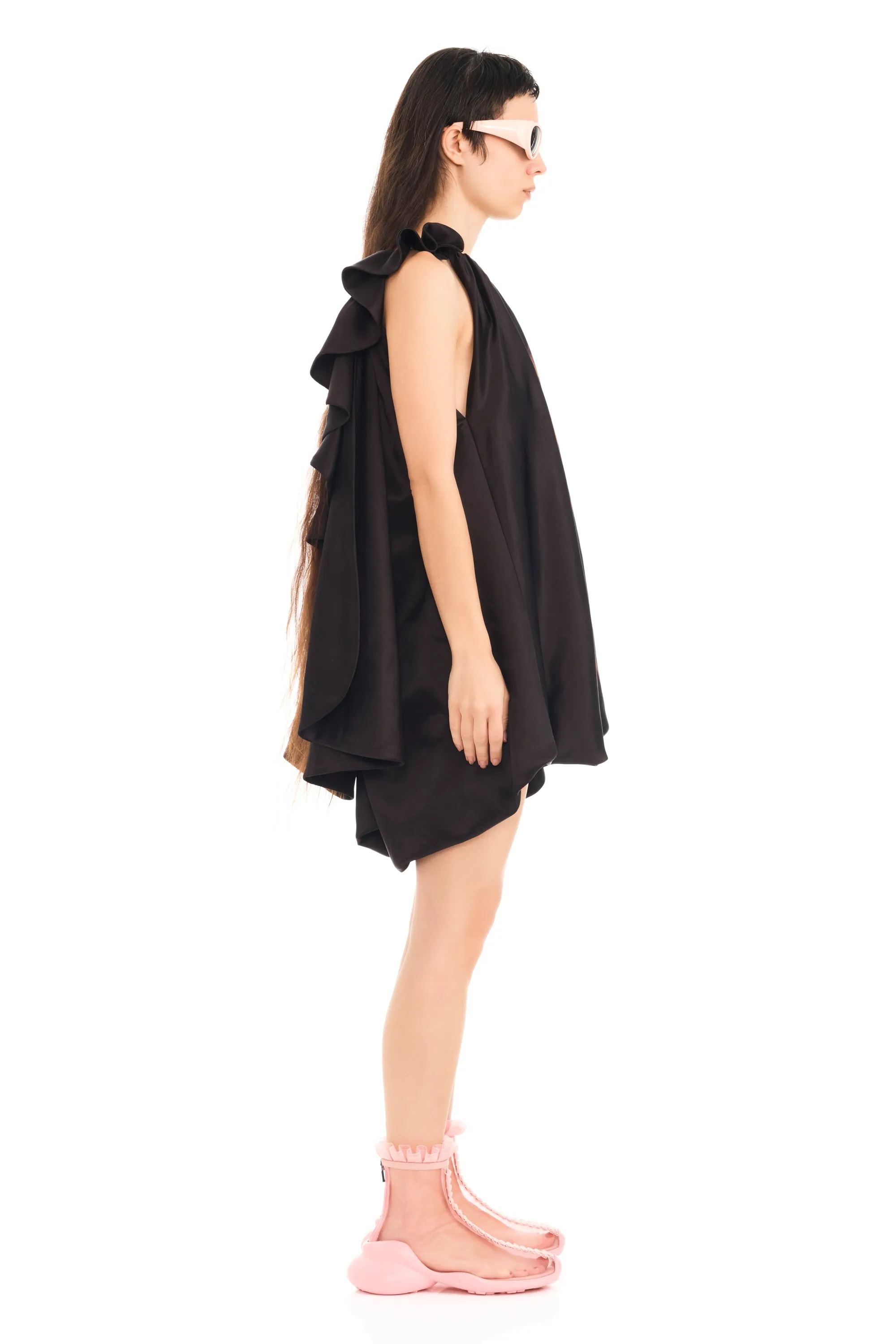 EARTH FADED FLOWER PILLOW DRESS sold by Collina Strada product image thumbnail 4