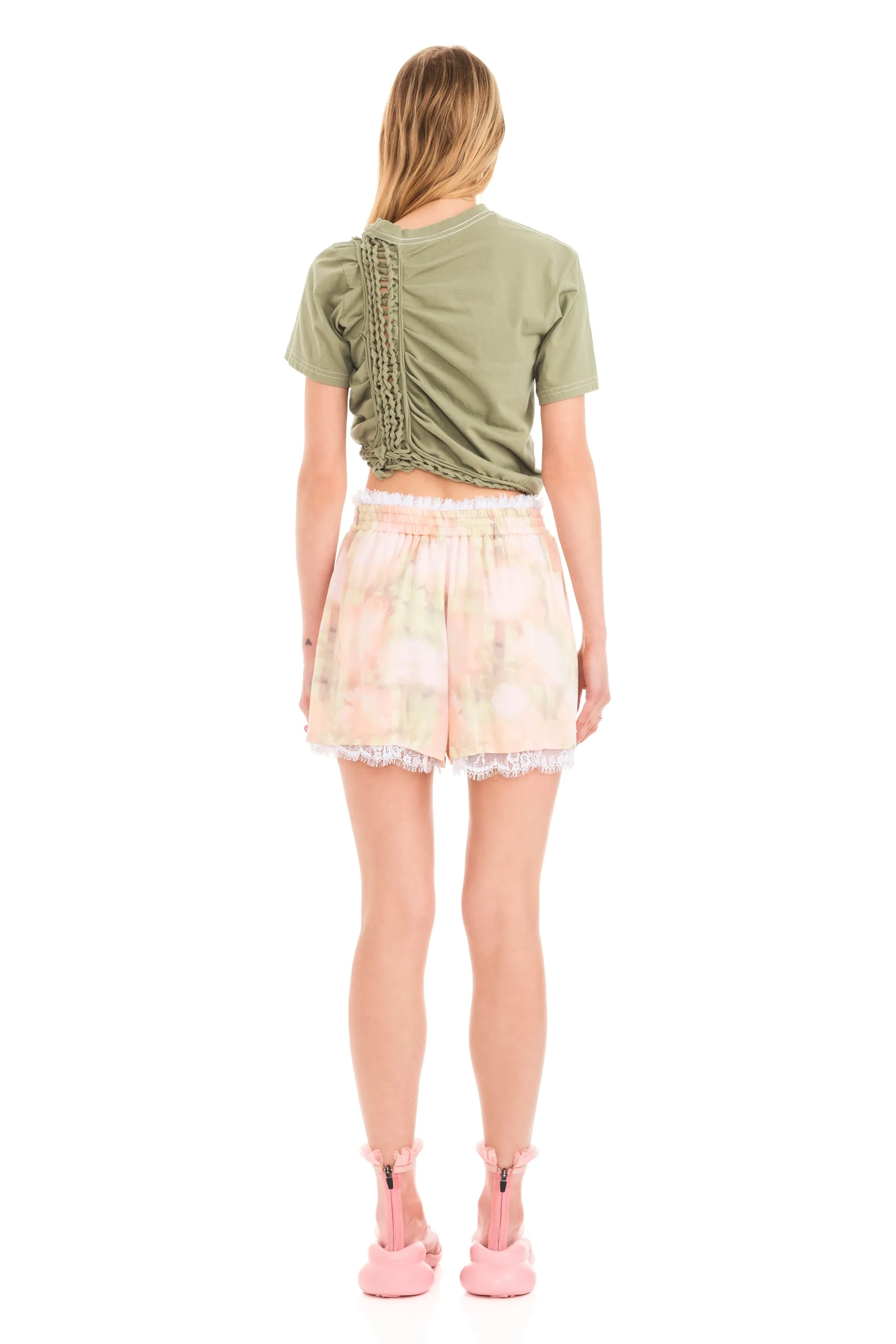 WASHED DAISY PLAID MINI BOXER sold by Collina Strada product image thumbnail 5