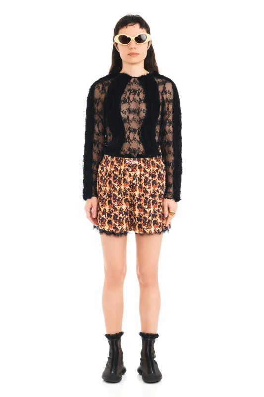 LEOPARD PEONY MINI BOXER made by Collina Strada