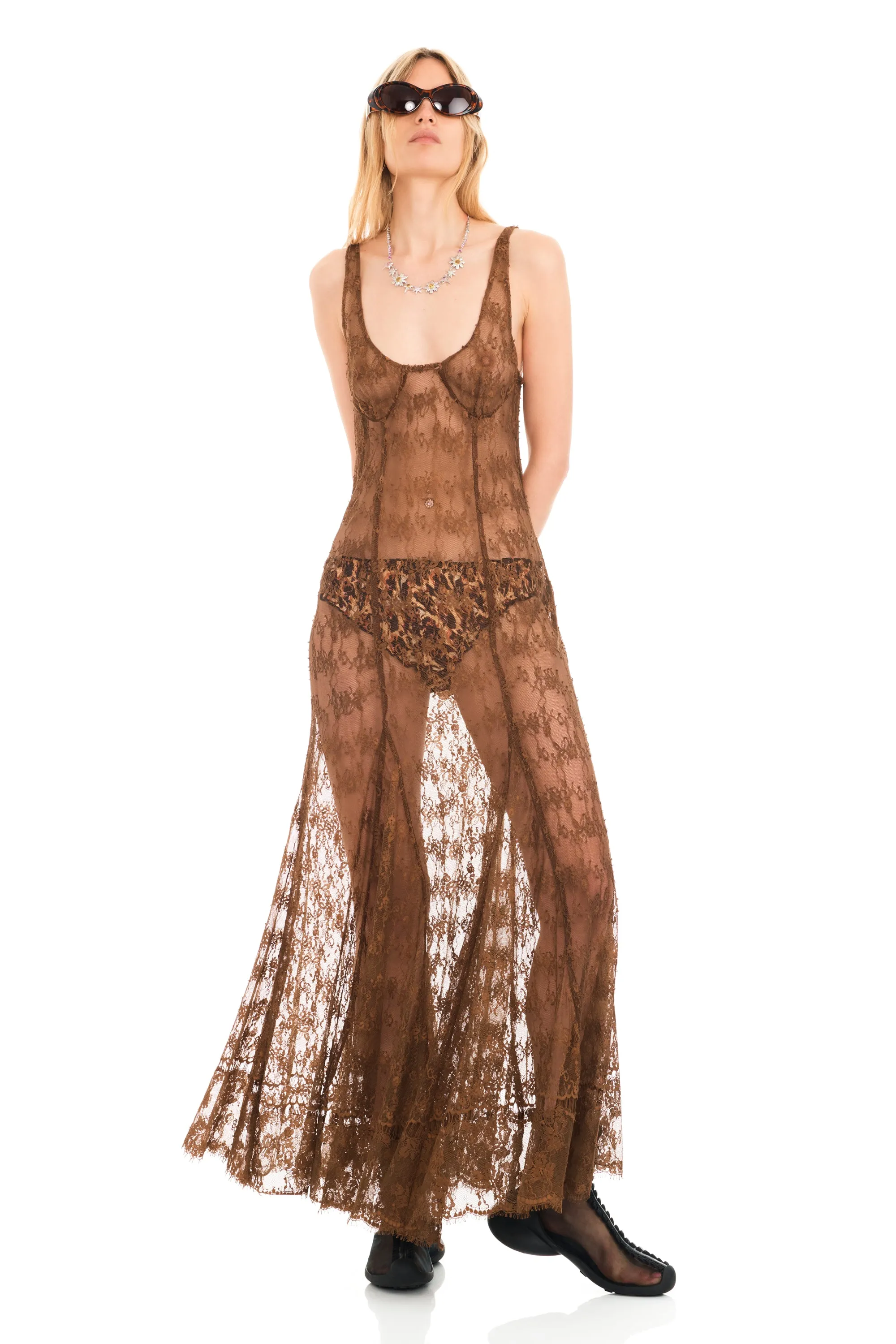 EARTH PAMELA DRESS sold by Collina Strada