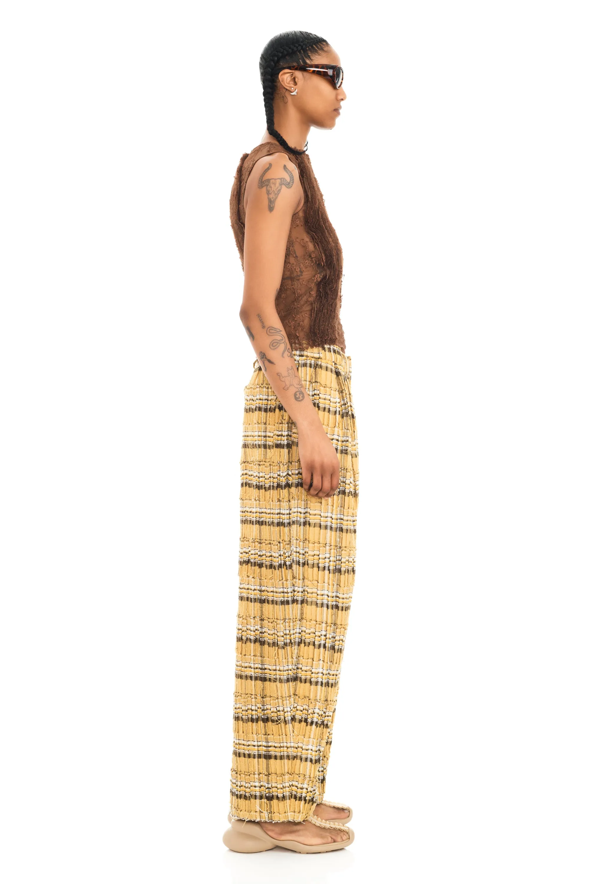 BROWN WAVY DANDELION TANK sold by Collina Strada product image thumbnail 4