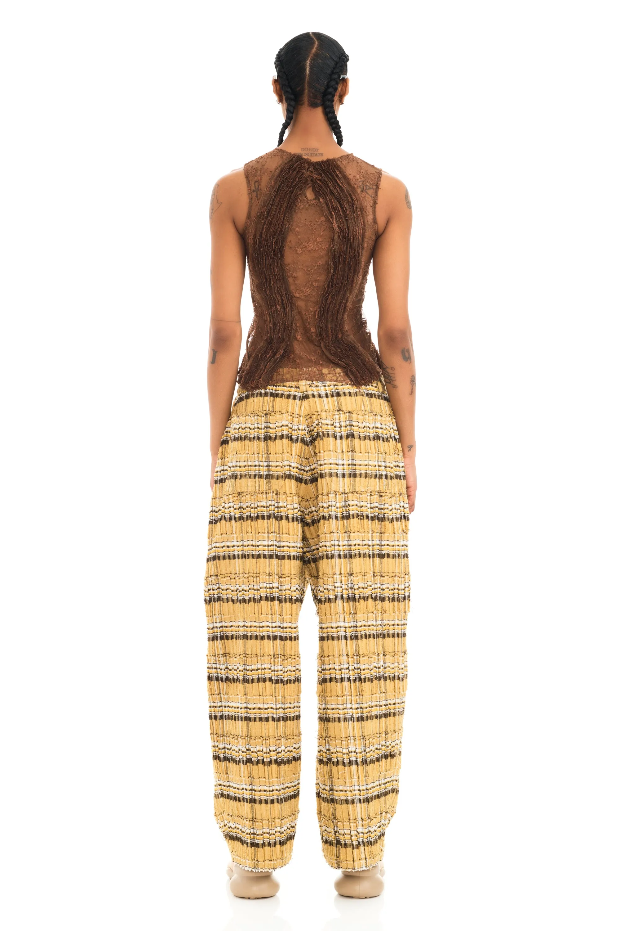 BROWN WAVY DANDELION TANK sold by Collina Strada product image thumbnail 5