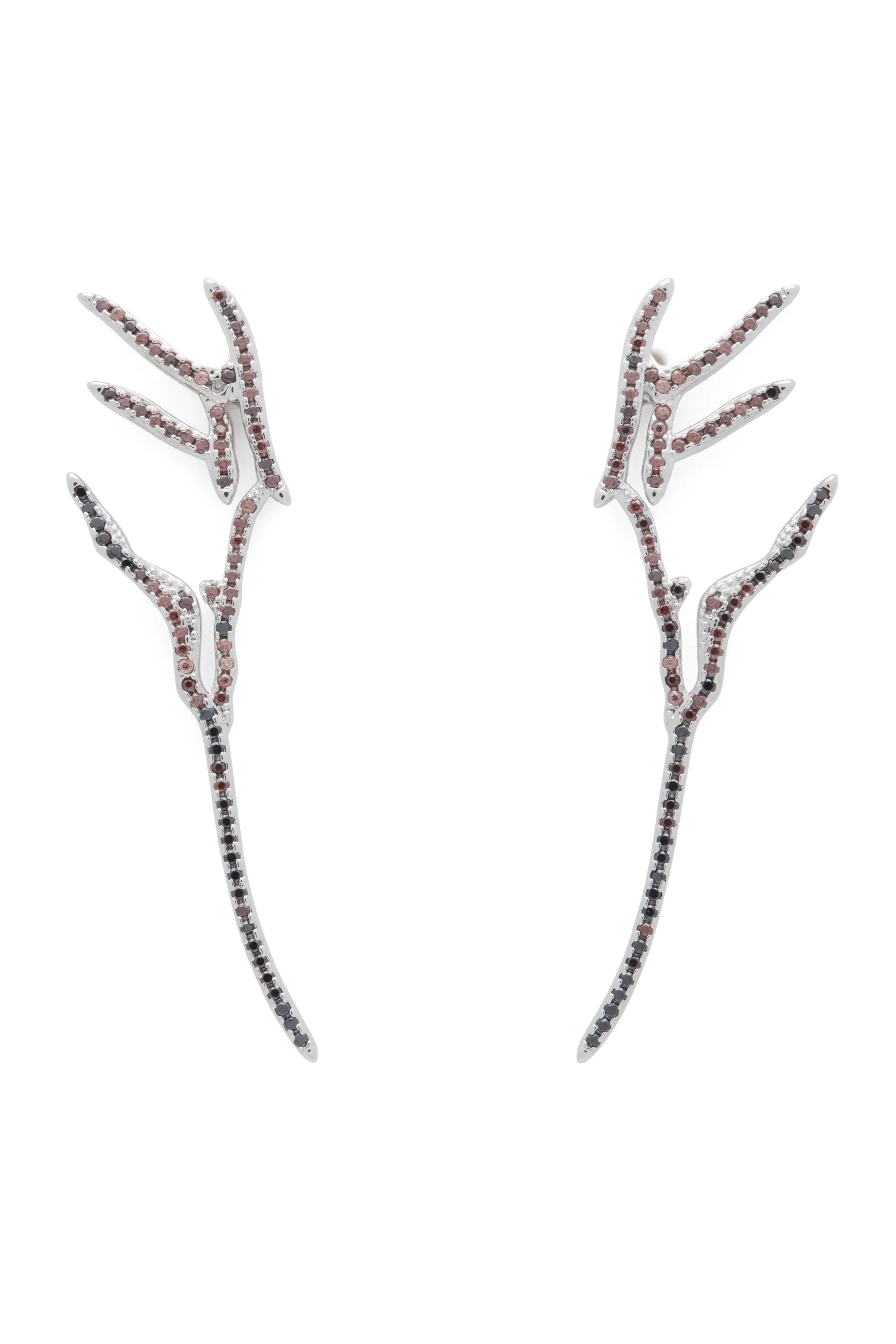 EARTH PAVE WING EARRINGS sold by Collina Strada