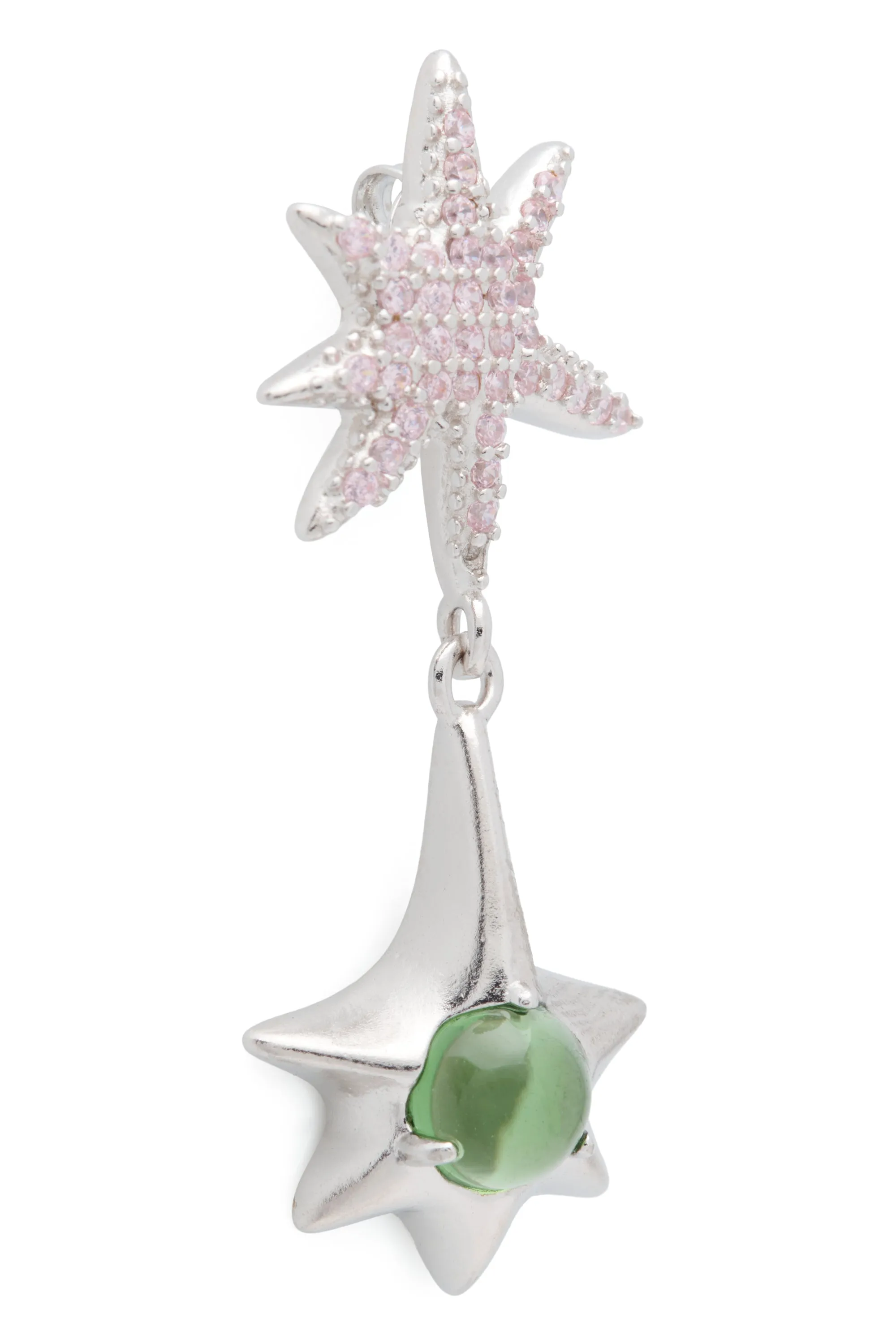 PINK APPLE STAR DROP EARRING sold by Collina Strada product image thumbnail 2