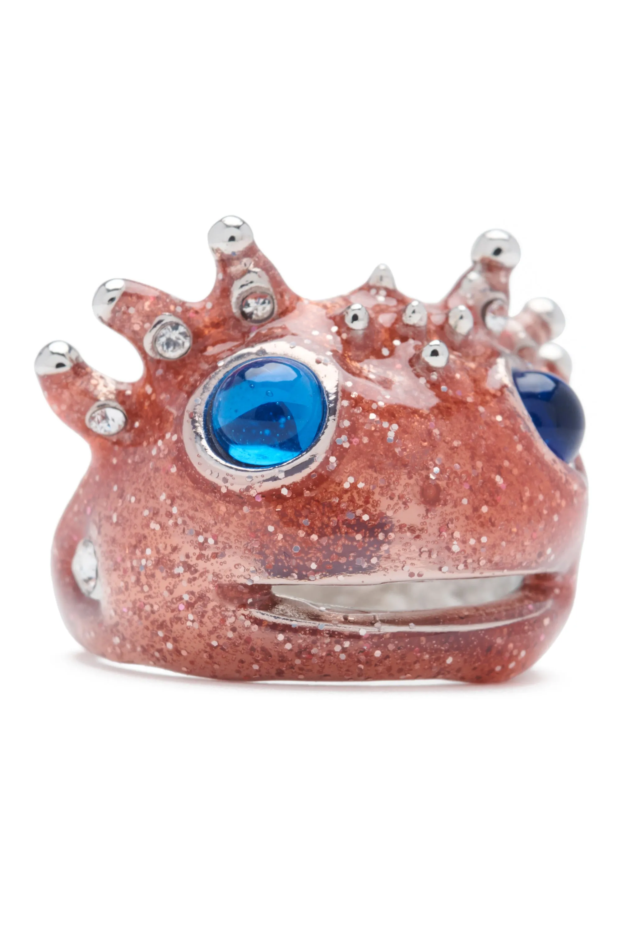ROSE GLITTER AXOLOTL RING sold by Collina Strada product image thumbnail 2