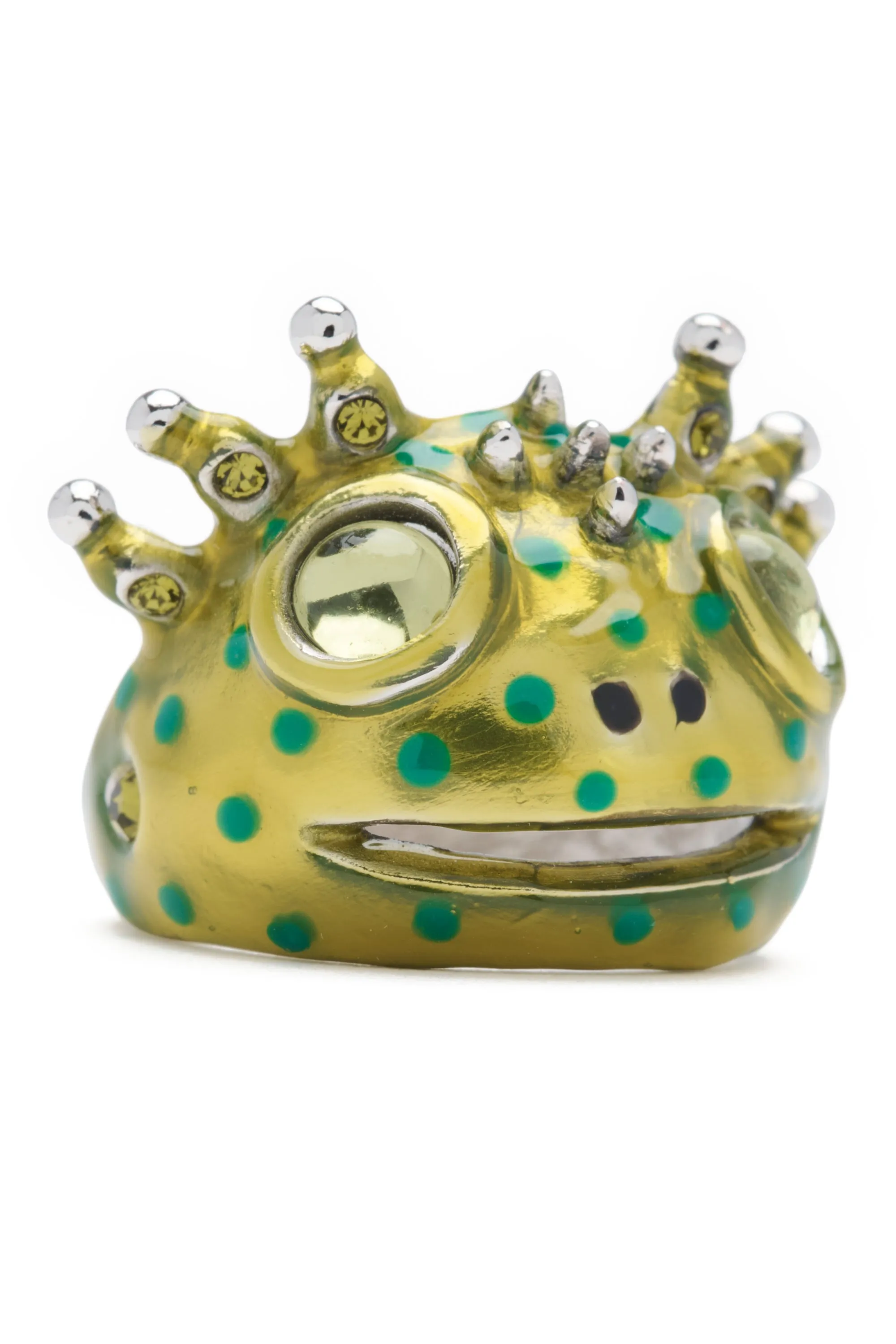 LIME DOTS AXOLOTL RING sold by Collina Strada product image thumbnail 2