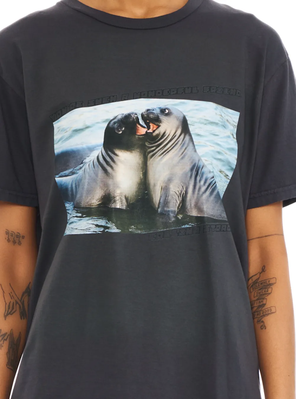 WONDERFUL FRIEND GRAPHIC TEE sold by Collina Strada product image thumbnail 3