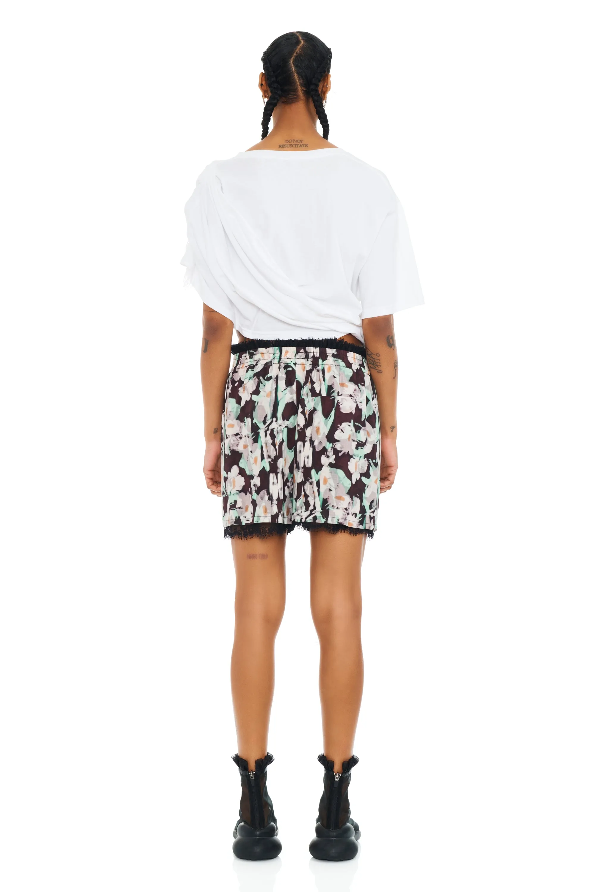 BLACK PAINTED DAISY MINI ODEON BOXER sold by Collina Strada product image thumbnail 4