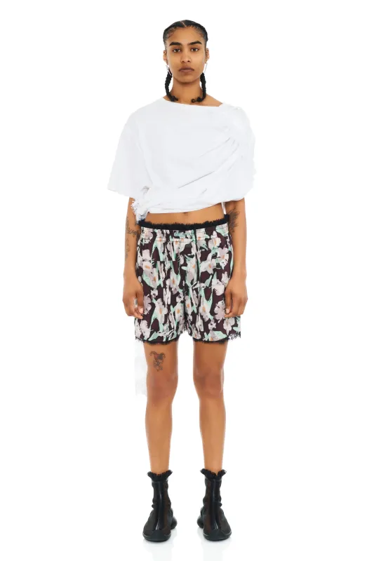 BLACK PAINTED DAISY MINI ODEON BOXER sold by Collina Strada