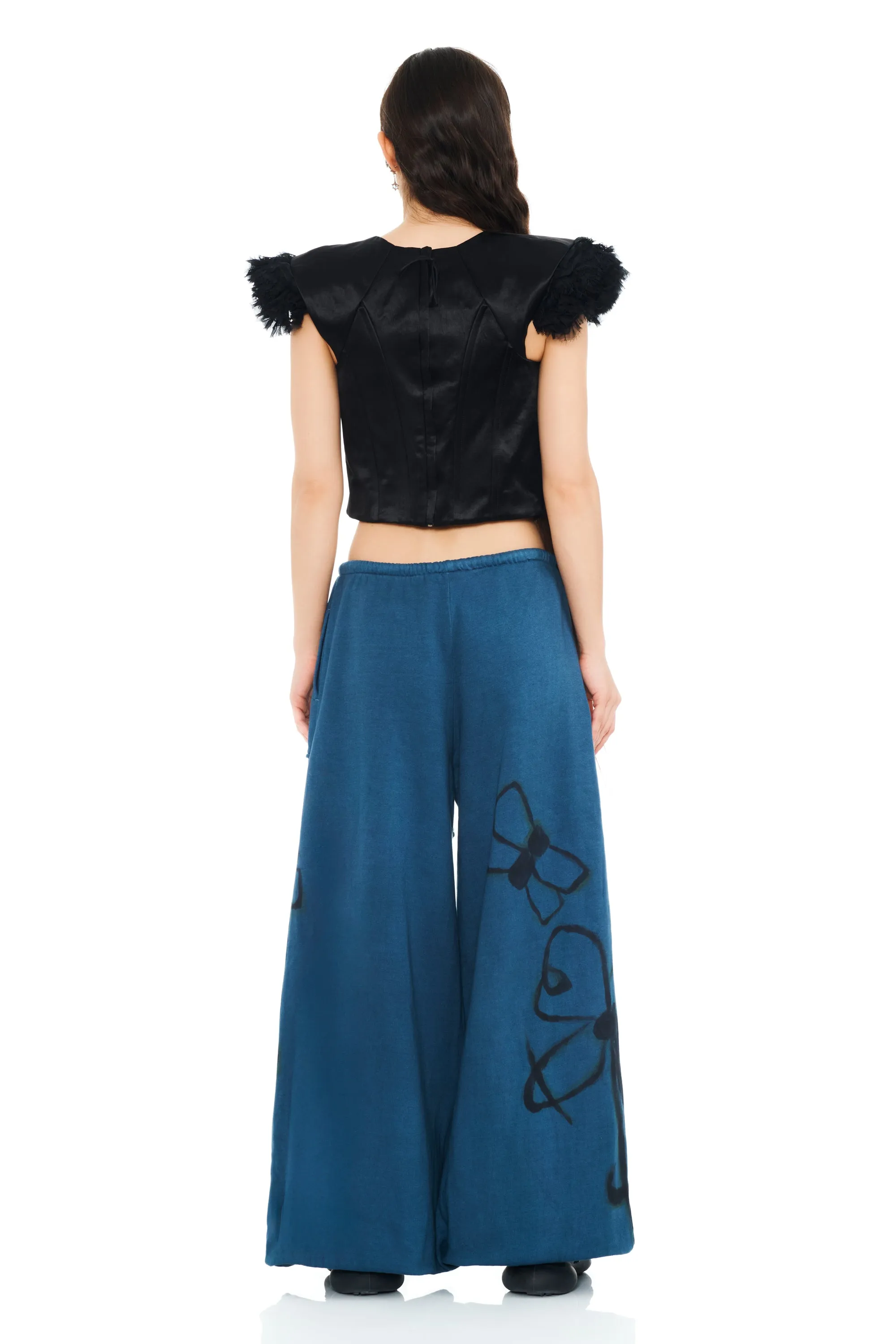 NAVY BUG BALLOON SWEATPANT sold by Collina Strada product image thumbnail 5