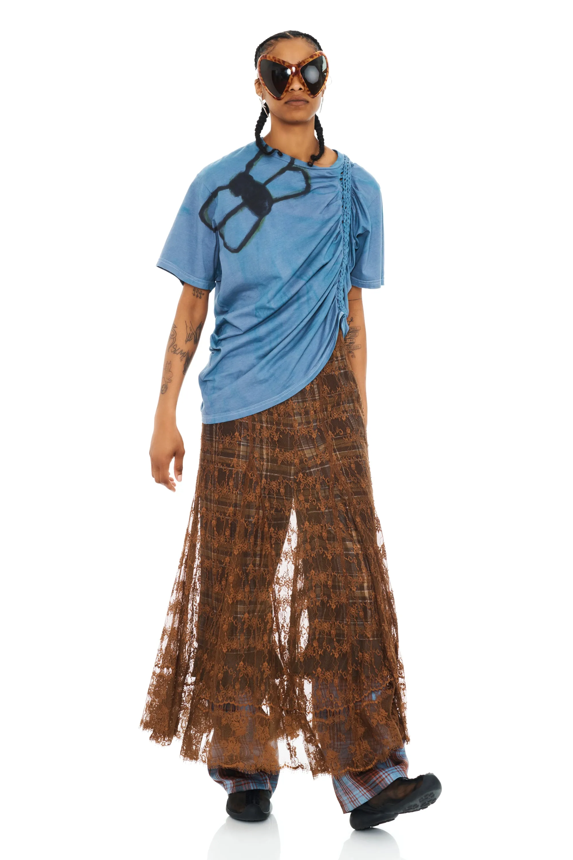 NAVY BUG CLOVER TEE sold by Collina Strada product image thumbnail 2