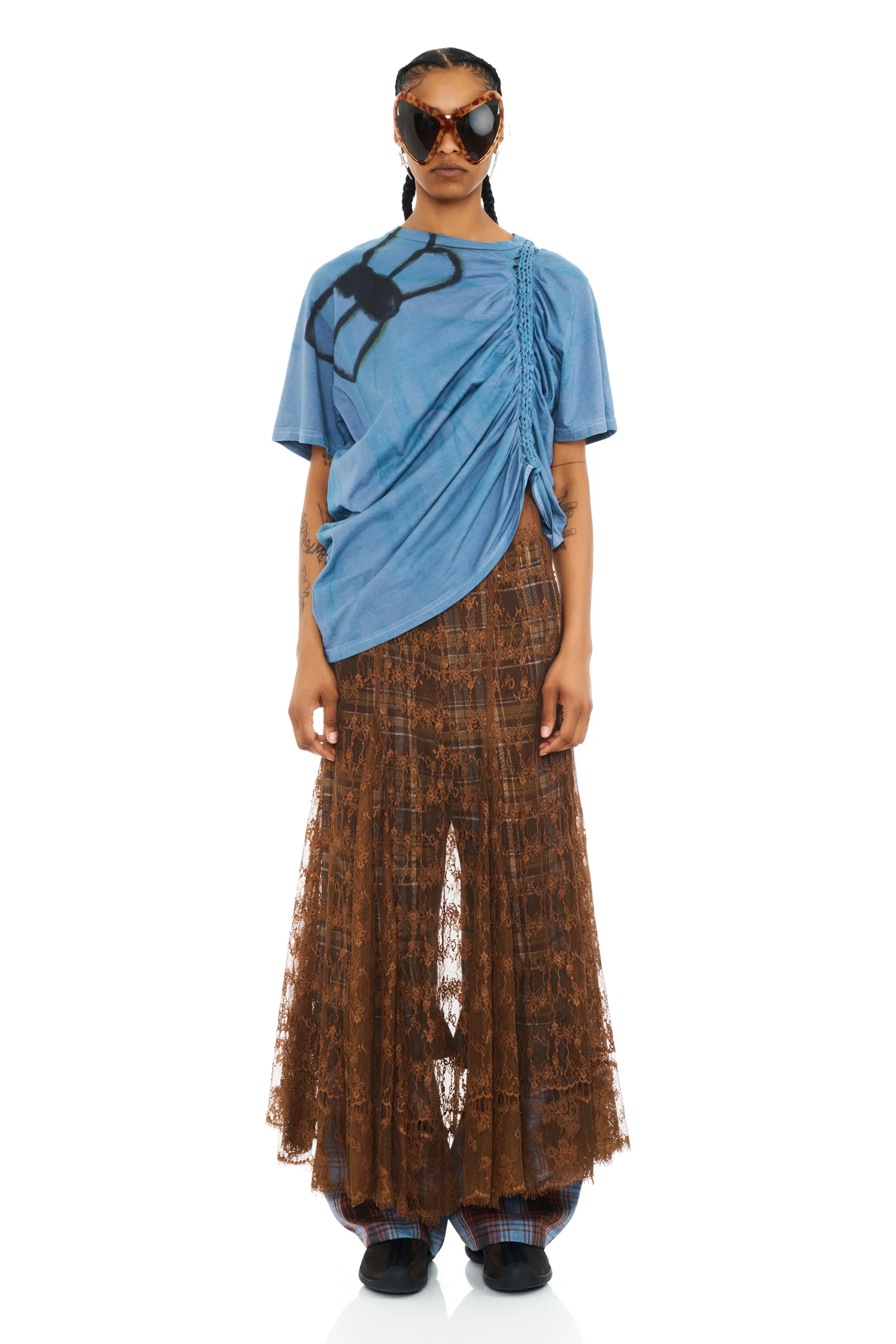 NAVY BUG CLOVER TEE sold by Collina Strada