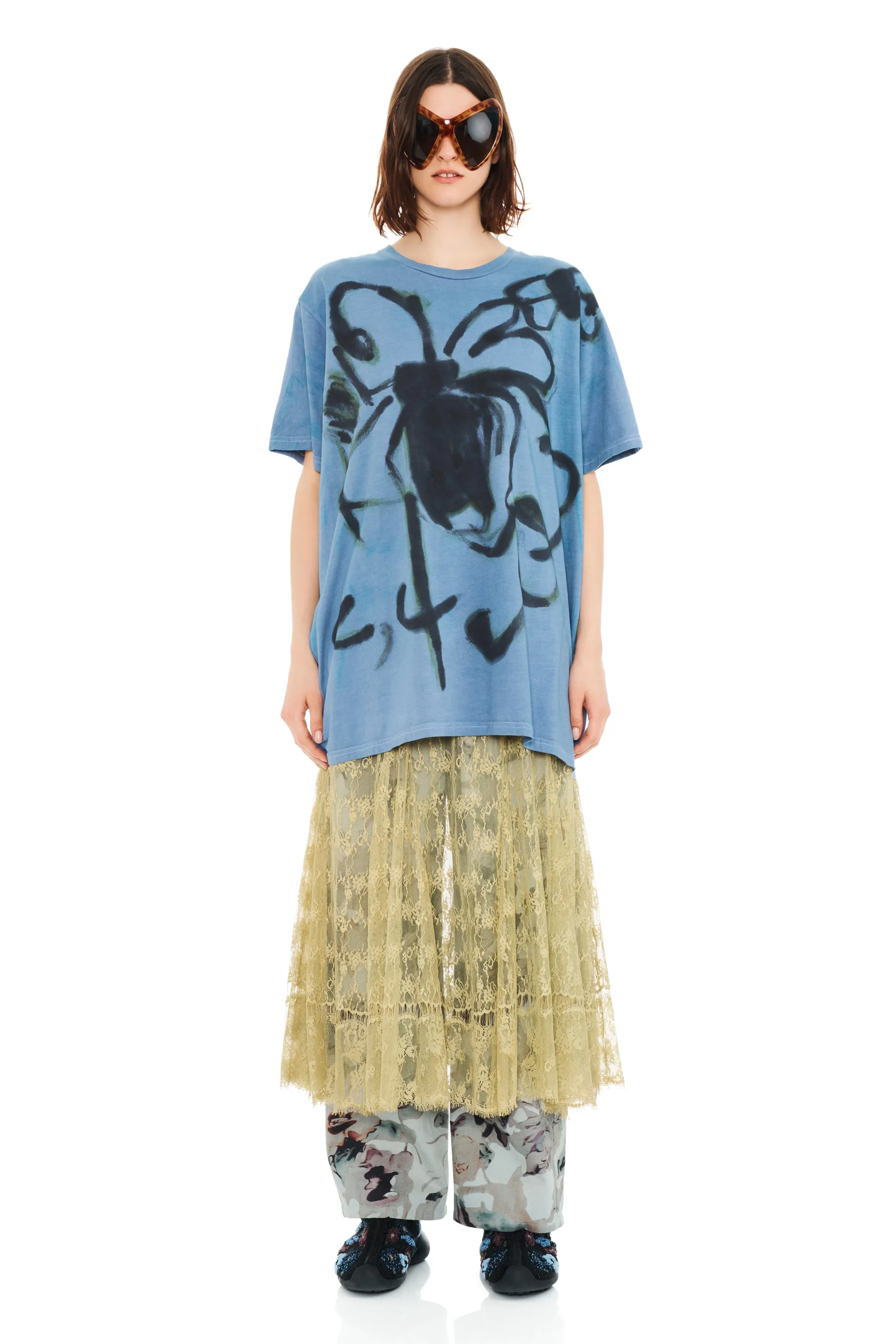 NAVY BUG PAINTED TEE sold by Collina Strada product image thumbnail 2