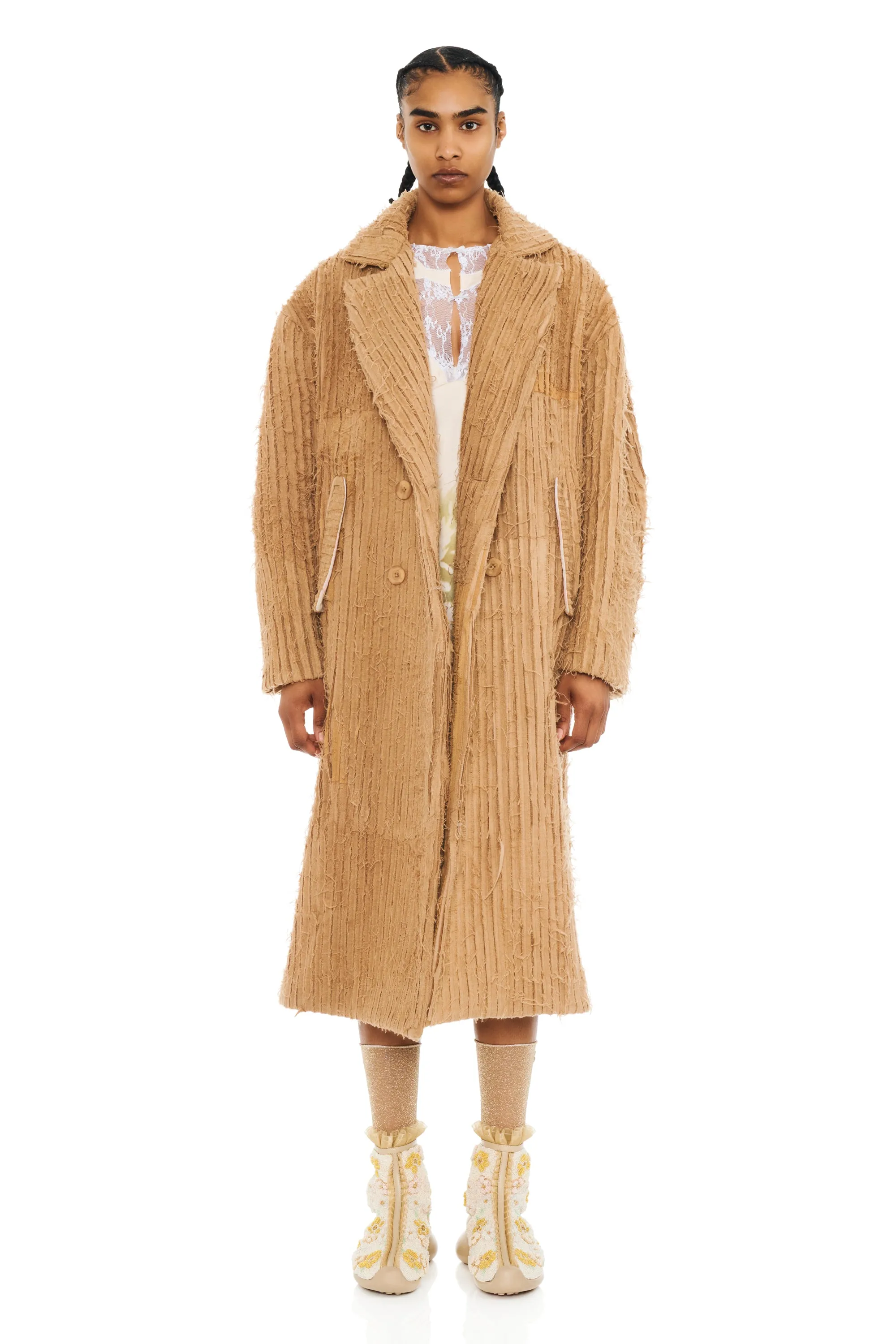 CAMEL PAW PAW COAT sold by Collina Strada product image thumbnail 2