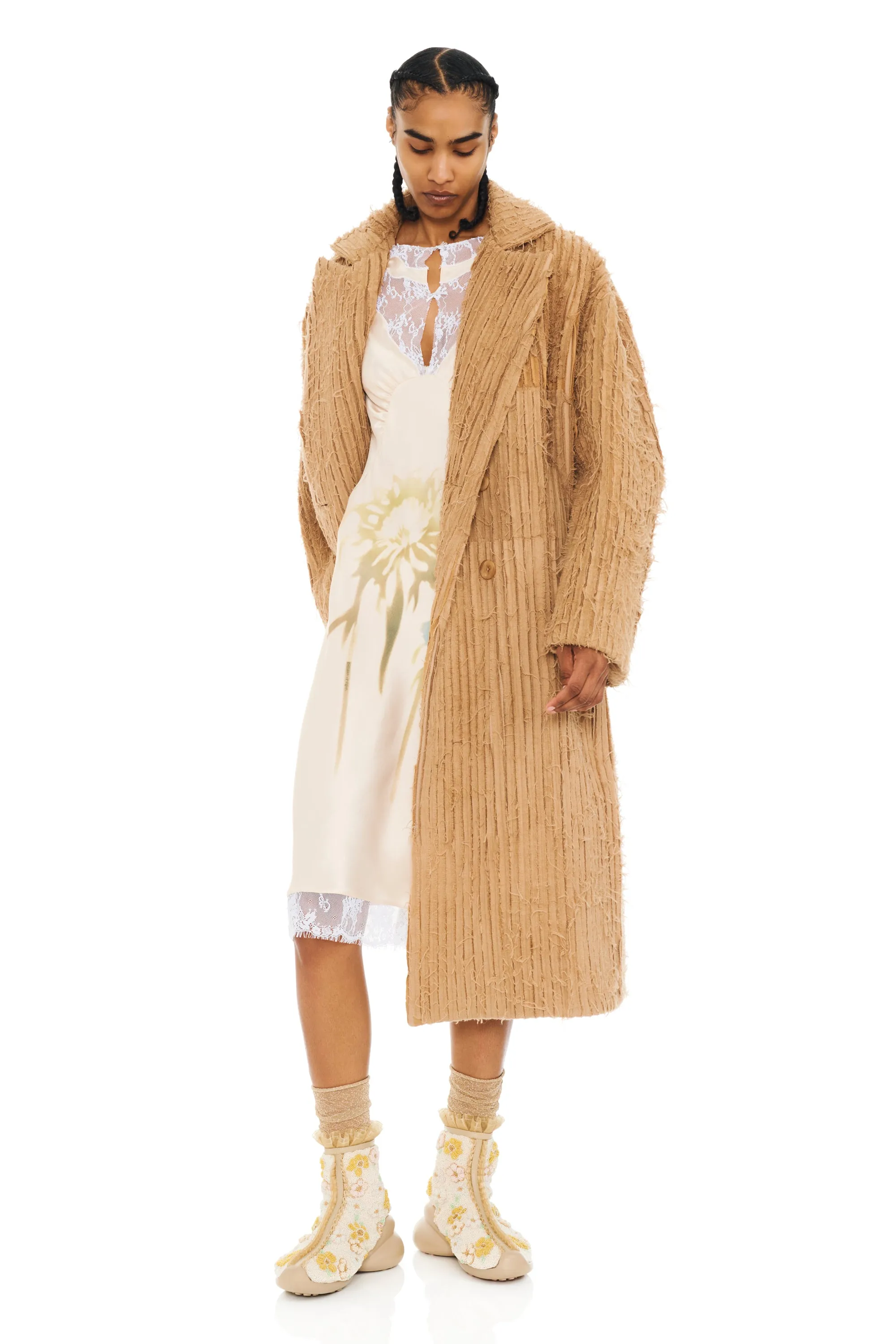 CAMEL PAW PAW COAT sold by Collina Strada product image thumbnail 3