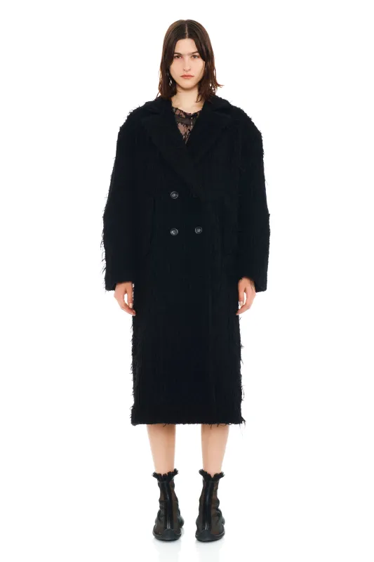 BLACK PAW PAW COAT made by Collina Strada